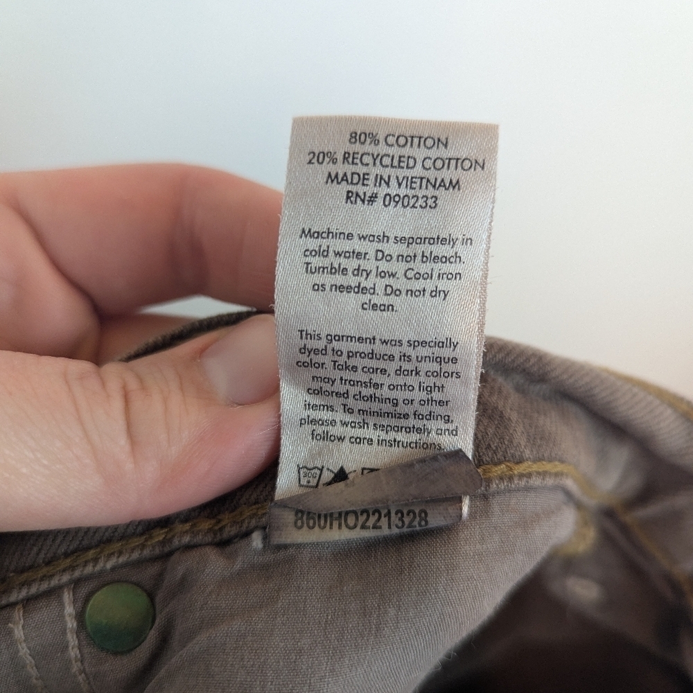 Pacsun Eco Brown '90s Boyfriend Jeans, Sz 23 - Picture 2 of 8